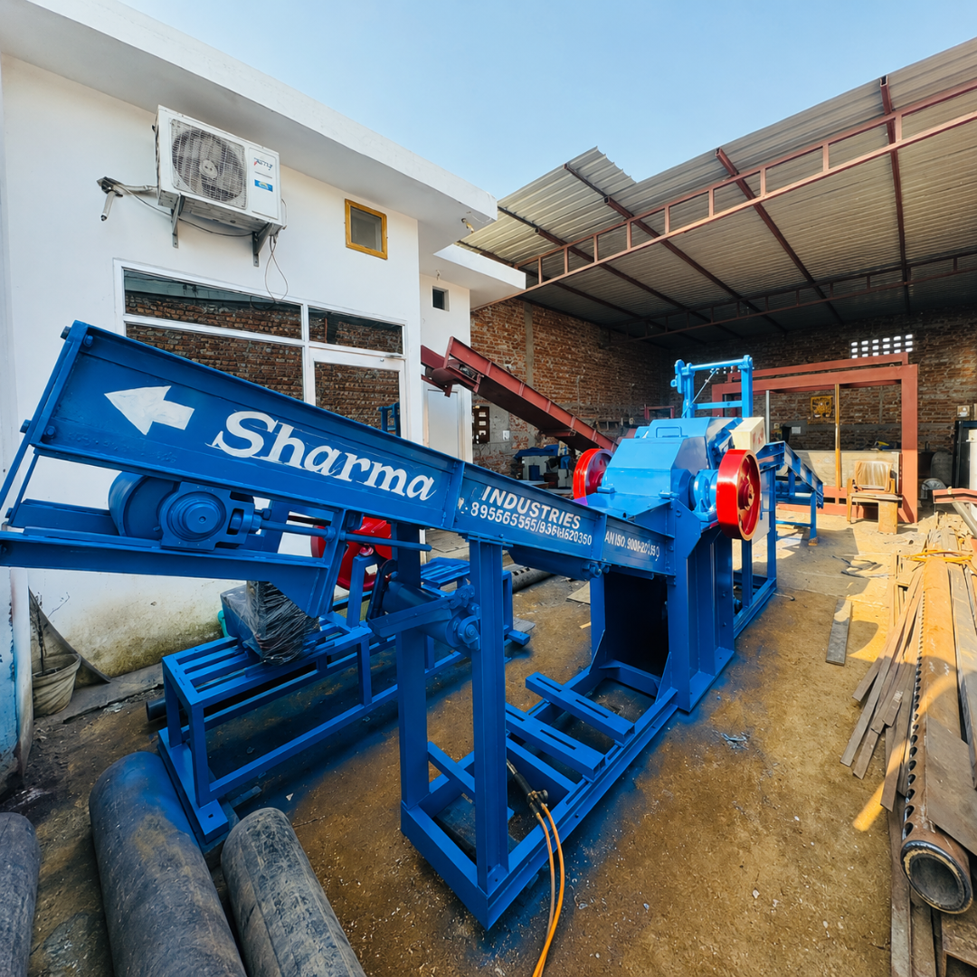 Heavy-Duty Industrial Wood Chipper Machine