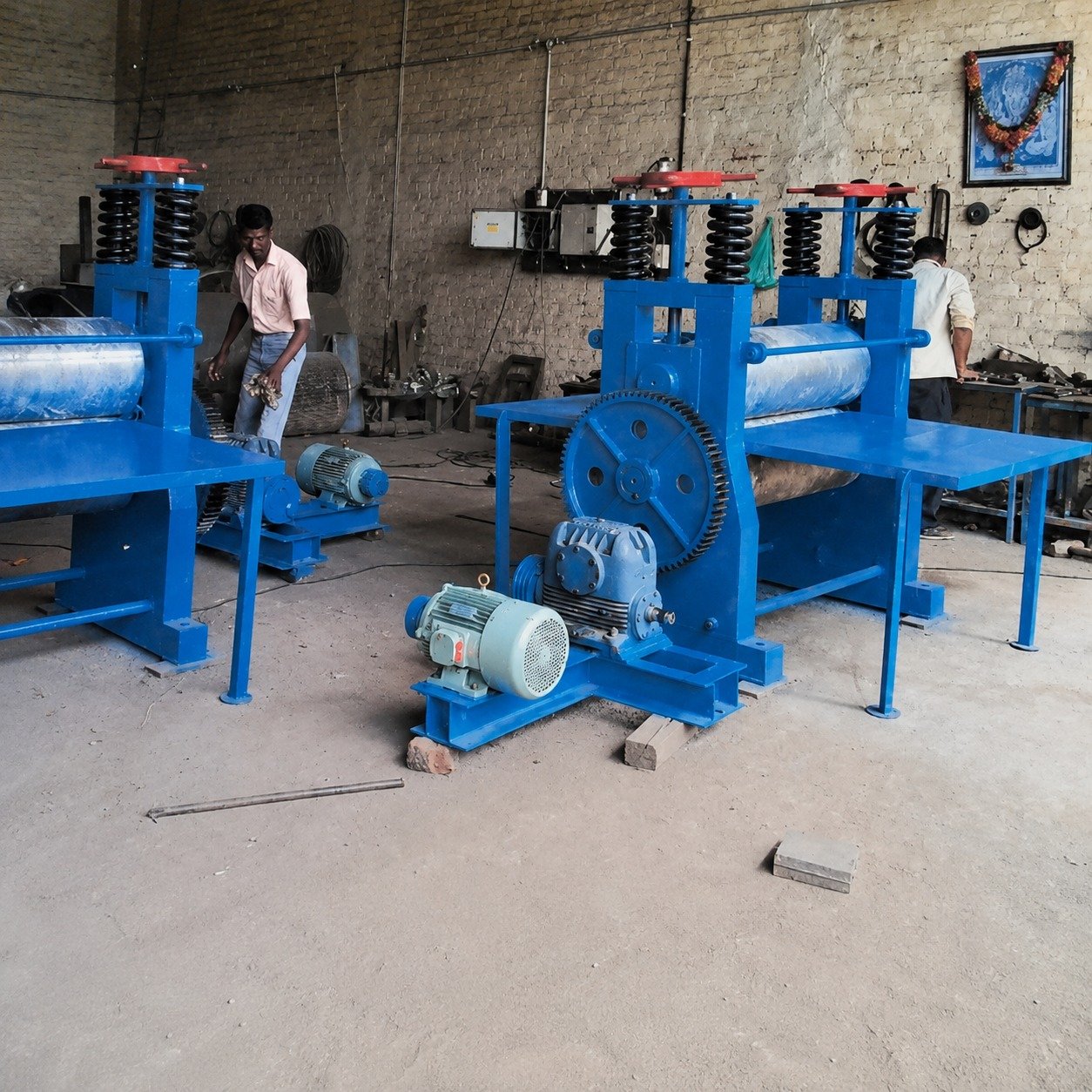 Industrial Calendar Machine for Paper Processing