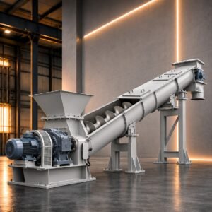 Industrial Screw Conveyor Machine